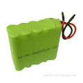 Rechargeable 12V 800mAh AAA NI-MH Battery Pack